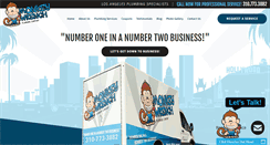 Desktop Screenshot of monkeywrenchplumbers.com
